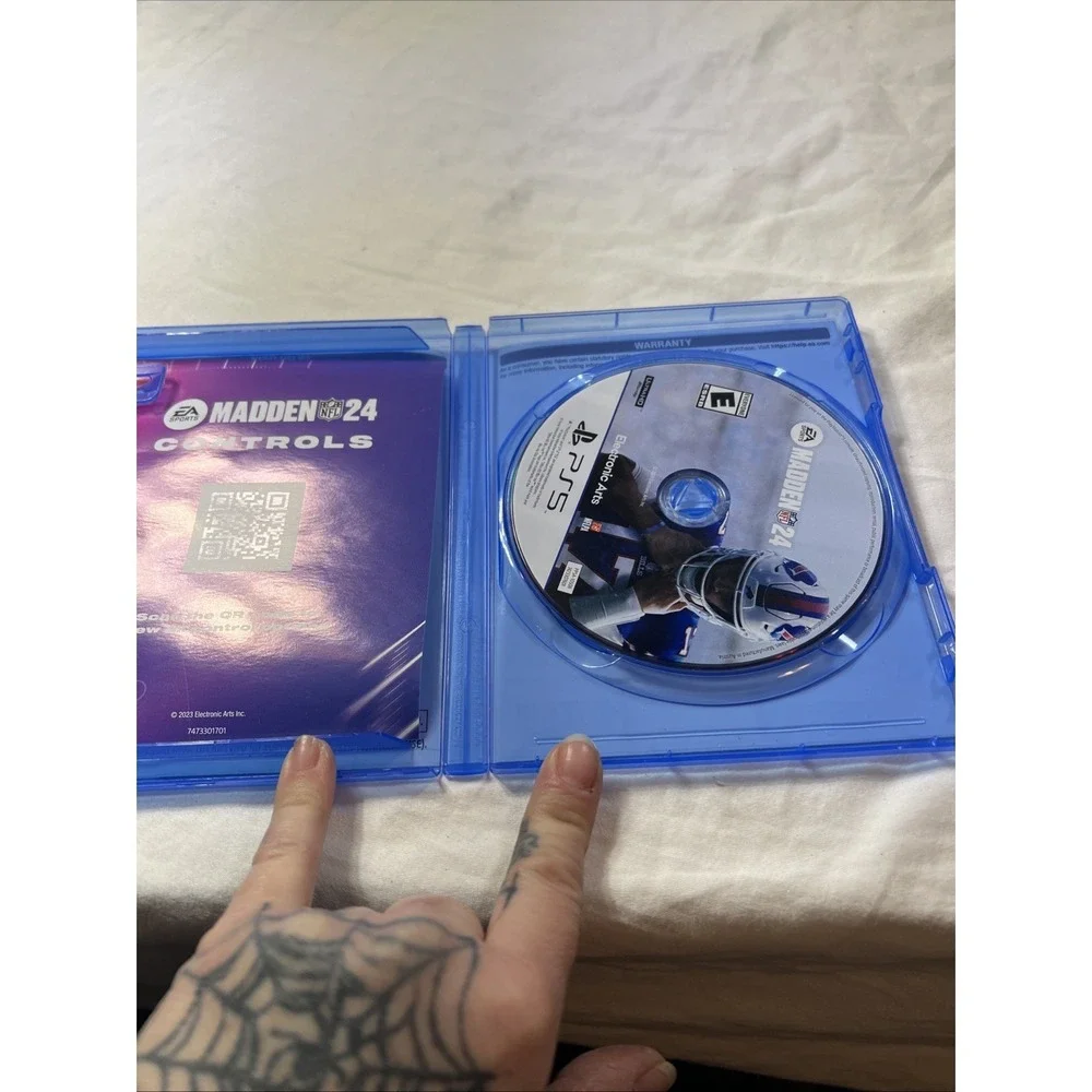 Madden NFL 24 Football for Sony Playstation 5 PS5 Fast Shipping!